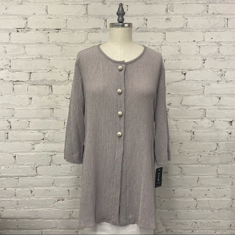 2073 Yushi Pearl Tunic - Taupe